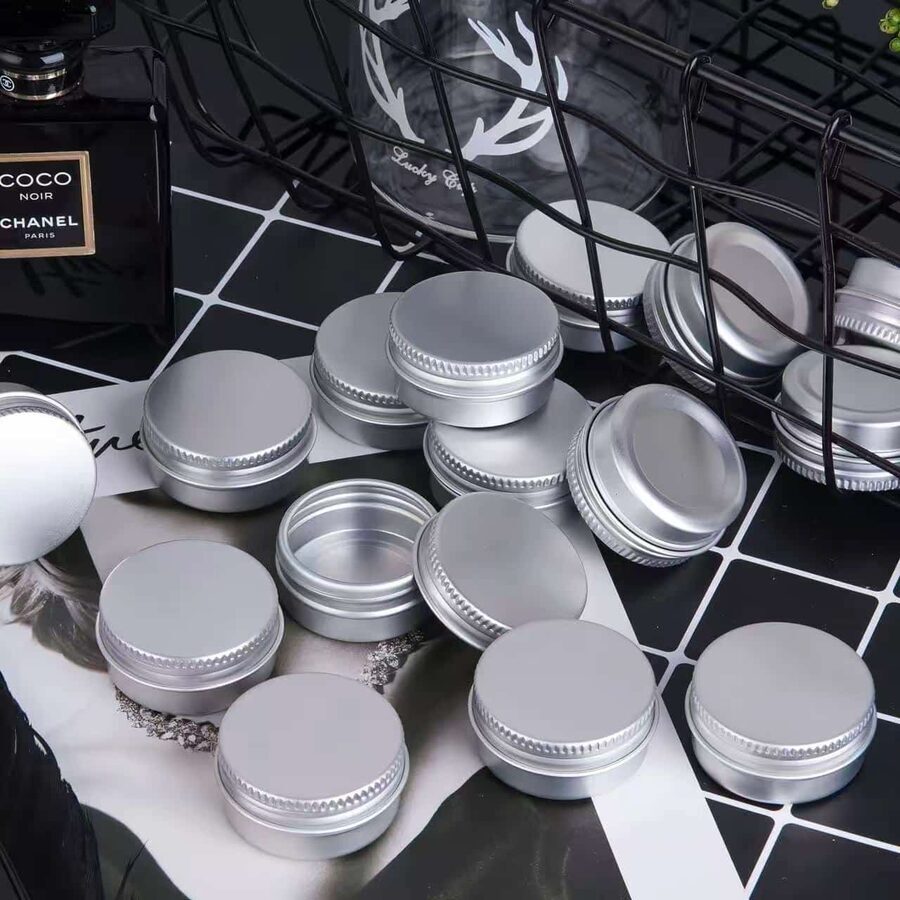 15ml Round Aluminum Container view 2